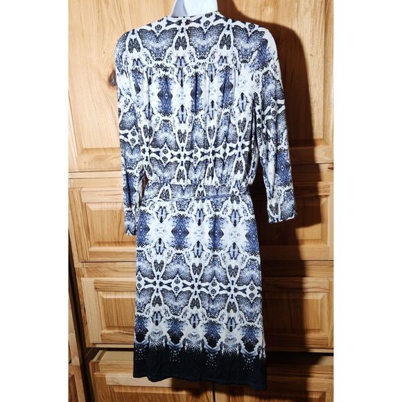 Joe Fresh for JCP Wrap Dress – Size Small | 3/4 Sleeve | Rayon Blend - Picture 2 of 6